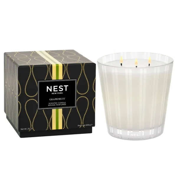 Nest 3-Wick Candle - Grapefruit
