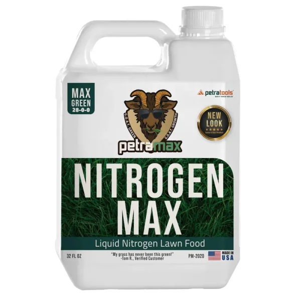 PetraTools Liquid Nitrogen Fertilizer, 28-0-0 High Liquid Nitrogen (32 oz)