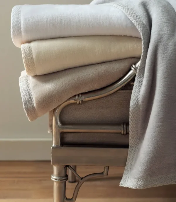 All Seasons Cotton Blanket Peacock Alley Pink Throw