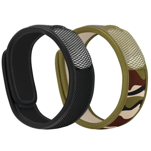 Mosquito Repellent Bonus Pack - 2 Wristbands Black & Jungle