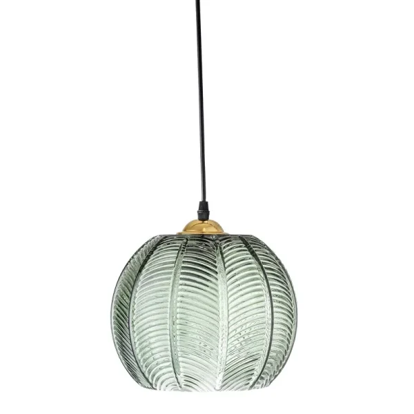 Bloomingville Adar Pendant Lamp Green Glass