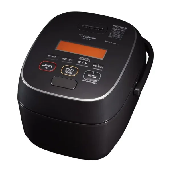 Zojirushi NW - JEC10BA 5.5 - Cup Capacity Pressure Induction Heating Rice Cooker and Warmer (Black)
