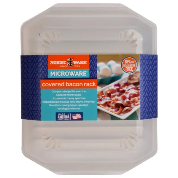 Nordic Ware Covered Bacon Rack