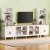 White TV Stand Bookshelves