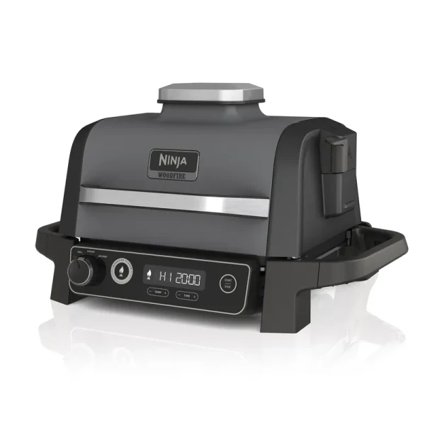 Woodfire Outdoor Grill & Smoker. 3-in-1 Master Grill. BBQ Smoker. & Outdoor Air Fryer with Woodfire Technology. OG700