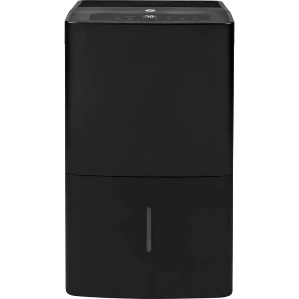 GE 50 Pt. Dehumidifier for Basement, Garage or Wet Rooms Up to 4500 Sq. ft. in Black