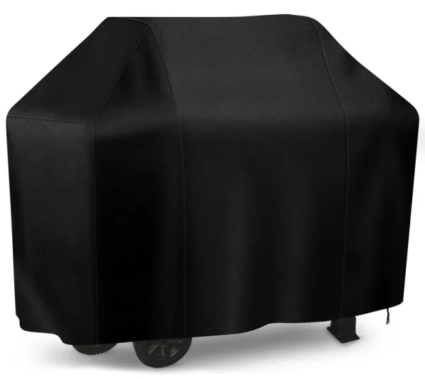 Grill Cover 58 inch, Icover Waterproof BBQ Gas Grill Cover, Polyester Easy On/Off, Dustproof Fade Resistant for Weber Char-Broil Nexgrill and More