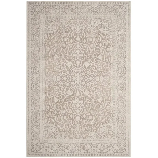 Calidia Oriental Beige/Cream Area Rug Laurel Foundry Modern Farmhouse Rug Size: Rectangle 5'1" x 7'6"