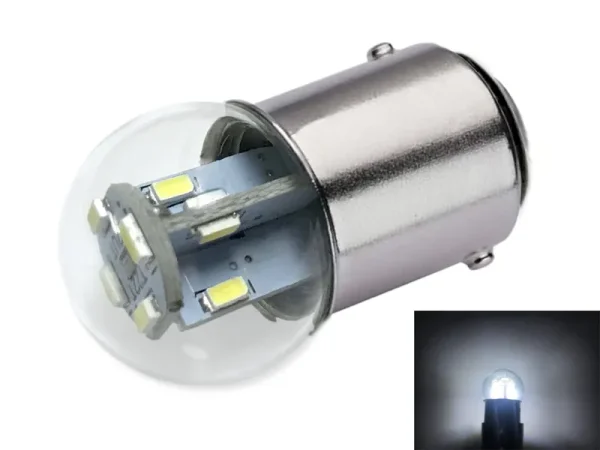 Aero-Lites.com #90 Miniature Bulb LED Replacement | 12/14vdc | replaces Filament bulbs: #90, 68, 96, 1178 (Bright White; 1-Pack)