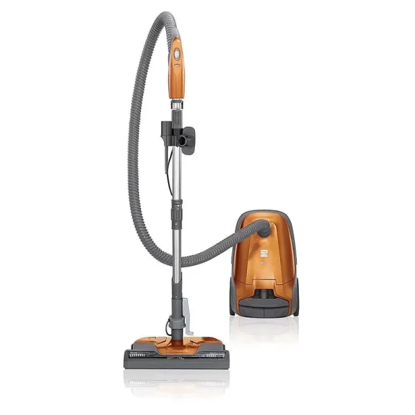 Kenmore 81214 200 Series Pet Friendly Lightweight Bagged Canister Vacuum with HEPA, 2 Motor System, and 3 Cleaning Tools - Orange