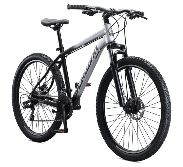 Schwinn AL Comp 27.5 in Men'S Mountain Bike, 21 Speed Adult Bicycle, Grey