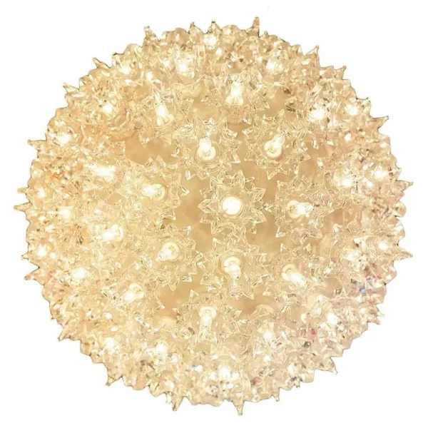 Novelty Lights SS150-CL Commercial Grade Indoor/Outdoor Christmas Starlight Sphere Clear 150 Light 10