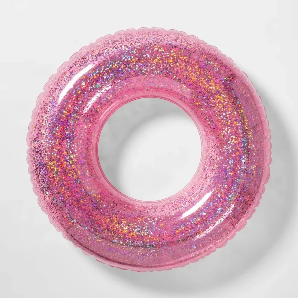 Glitter Swim Tube Pink - Sun Squad