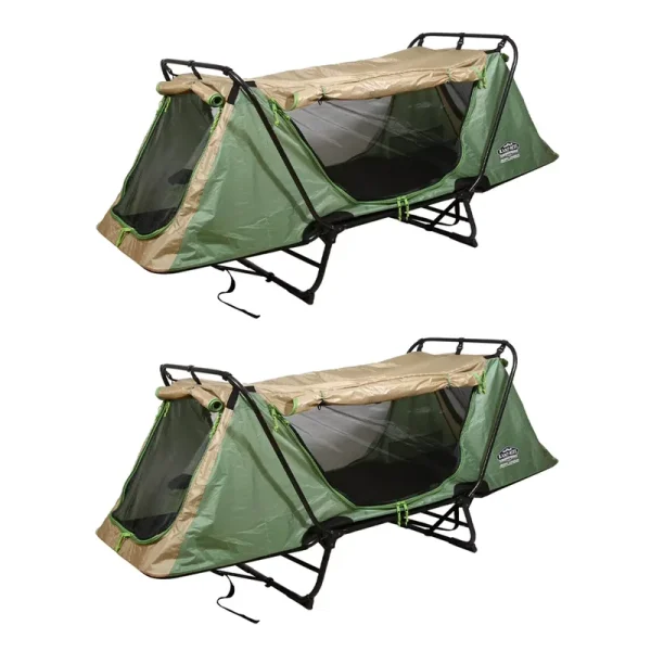 Kamp - Rite Original Portable Versatile Cot, Chair, & Tent, Green (2)