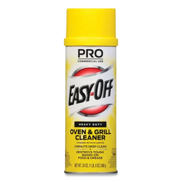 Professional Easy-off Oven and Grill Cleaner, 24 oz Aerosol, 6/Carton