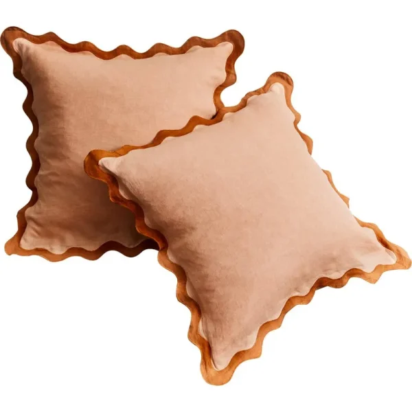 Scalloped European Pillowcases (Set of Two)