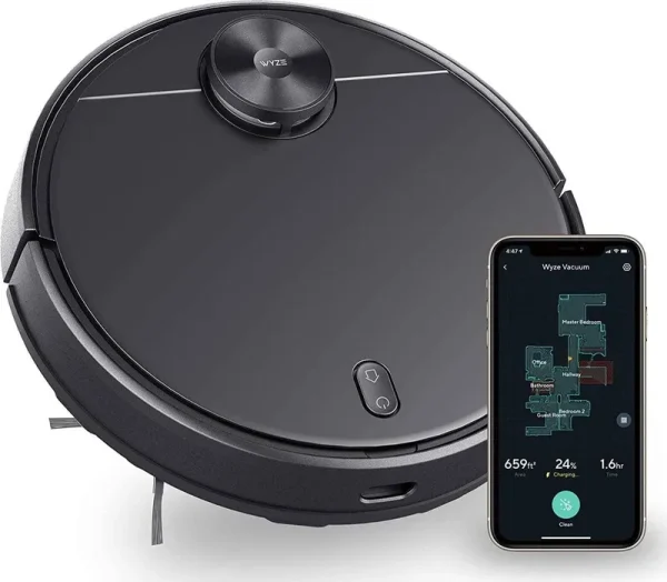 Wyze Robot Vacuum with Lidar Room Mapping
