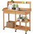 Removable Sink | Natural Wood