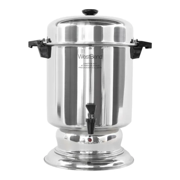 West Bend 55 Cup Commercial Coffee Urn - Stainless Steel