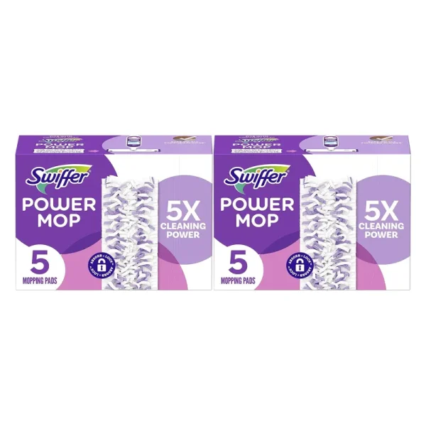 Swiffer PowerMop Multi-Surface Mopping Pad Refills, 10 ct