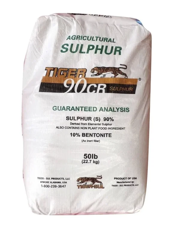 Granular Sulphur Fertilizer - 50 lbs - Seed Barn