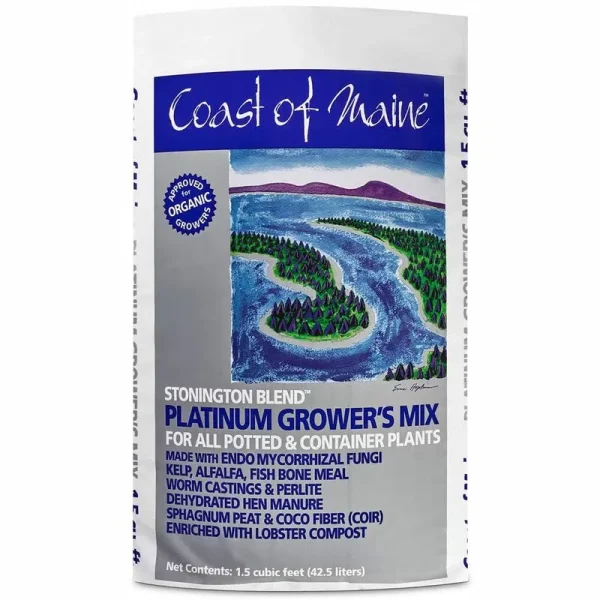 Coast of Maine Garden Stonington Blend Organic Growers Mix, 1.5 Cu ft (6 Pack)