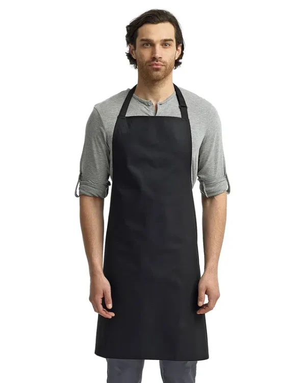 Artisan Collection by Reprime RP150 - Colours Sustainable Bib Apron Black