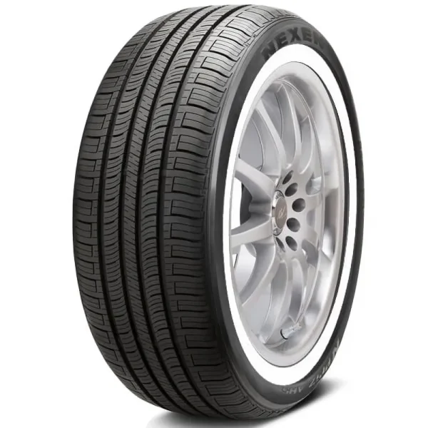 Pair of 2 Nexen N'Priz AH5 235/75R15 109S White Wall All-Season Performance 50k Mi Tires 15408NXK / 235/75/15 / 2357515
