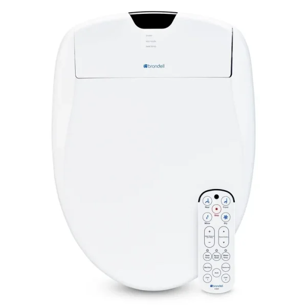 Brondell Swash 1400 Luxury Bidet Toilet Seat (White - Round)