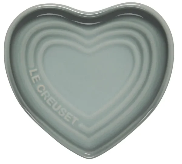 Le Creuset Heart Stoneware Spoon Rest - Sea Salt