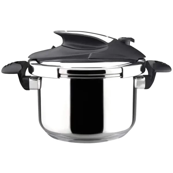 Magefesa Nova 4.2 Qt Stovetop Pressure Cooker �?fast Cooking, Easy Locking, 18/10 Stainless Steel, Induction Compatible, 5 Safety Features, 11.6 PSI