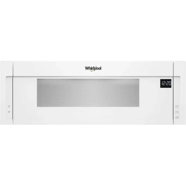 Whirlpool 1.1 Cu. ft. Low Profile Over-The-Range Microwave (White)
