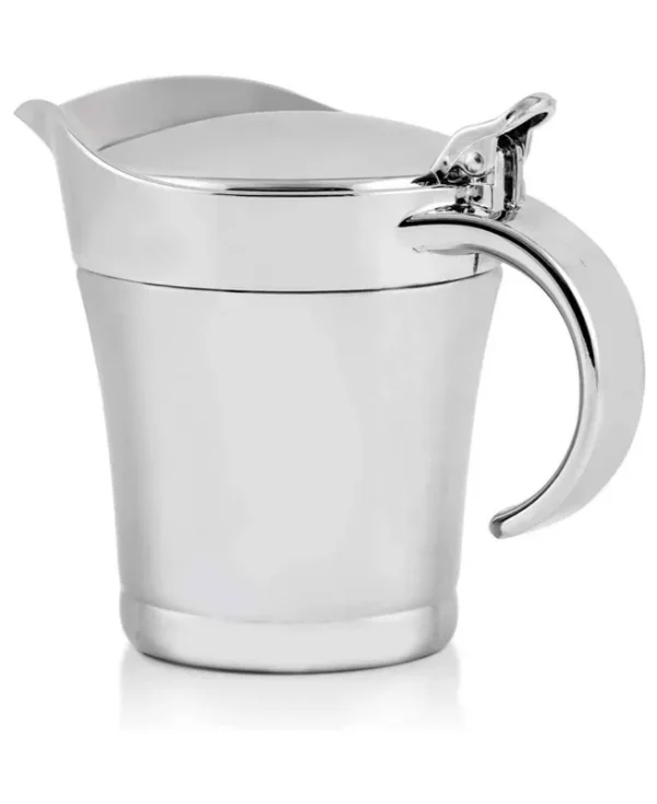 Ovente Stainless Steel Wall-Insulated Gravy Boat ,Silver