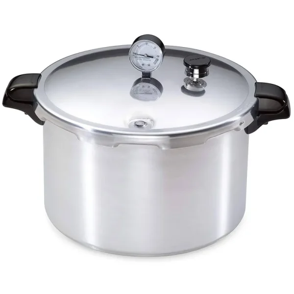 Presto 01755 16Quart Aluminum Canner Pressure Cooker One Size Silver