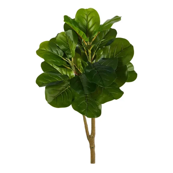 Nearly Natural 2.5 ft. Fiddle Leaf Fig Artificial Tree