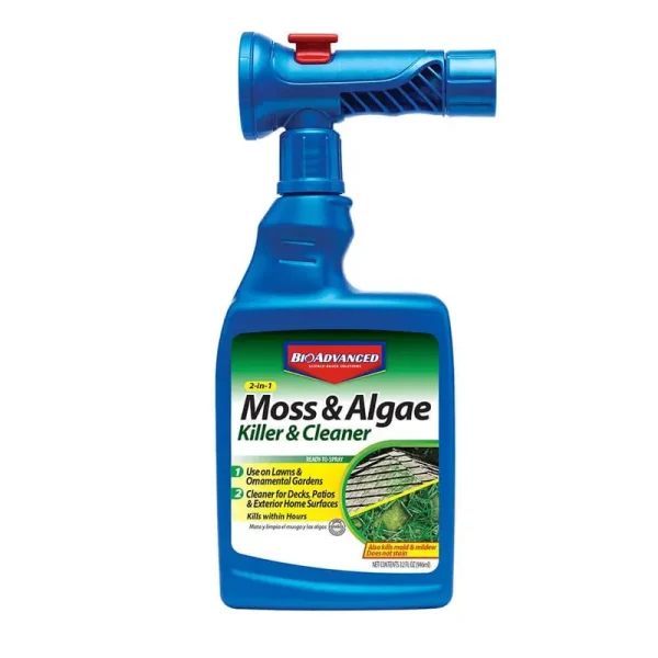 Moss & Algae Killer, 2-in-1, Ready-to-Spray, BioAdvanced 32 oz.