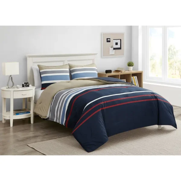 Nautica Bradford Reversible Comforter Set Twin