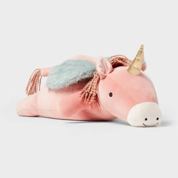 Pegasus Weighted Plush Kids' Throw Pillow - Pillowfort
