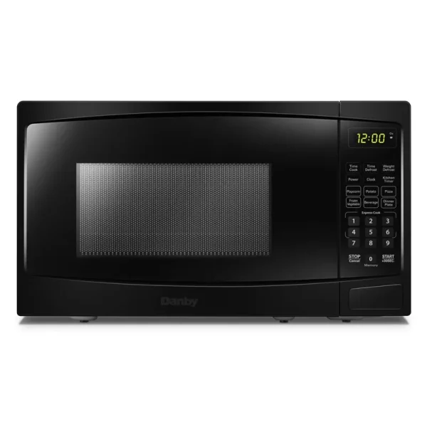 Danby 700W 0.7 Cubic Feet Convenient User - Friendly Countertop Microwave, Black