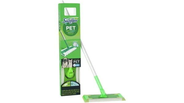 Swiffer Pet Sweeping Kit, Dry + Wet