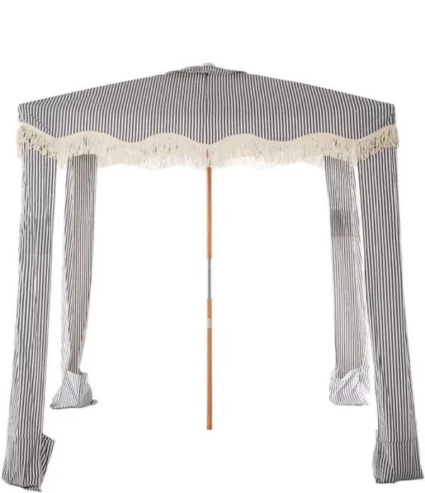 Business & Pleasure Co. Premium Beach Cabana Laurens Navy Stripe