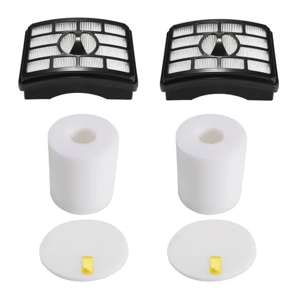 Surpass Oct 2 HEPA Filter + 2 Foam Flet Filter Kit for Shark Rotator Pro Lift-Away NV500 NV501 NV505 NV552 HEPA Filter & Foam