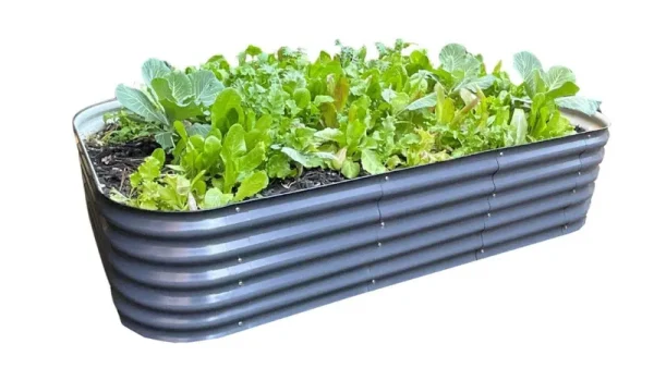 VegHerb Metal Raised Garden Bed Frame It All