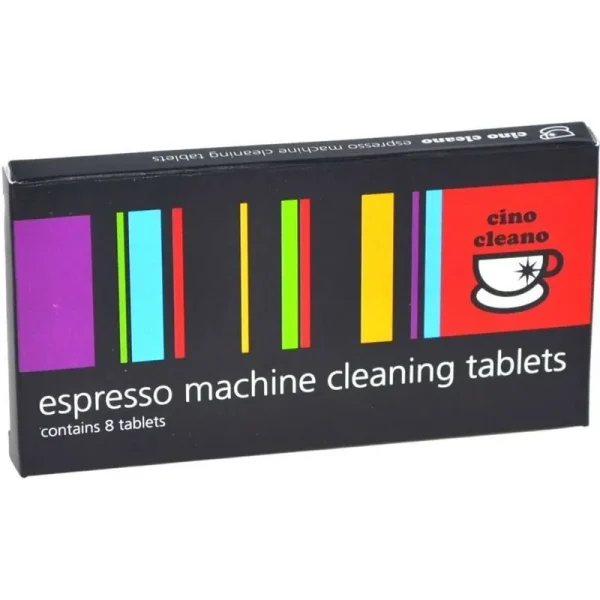 Cino Cleano Espresso Machine Cleaning Tablets 8 Count 25889
