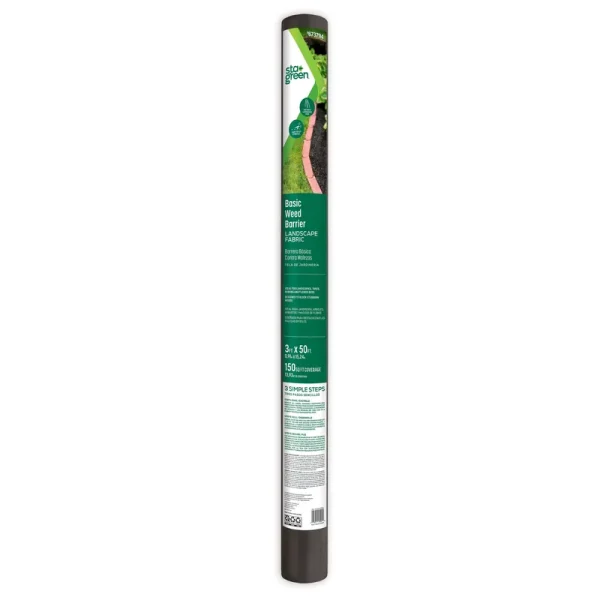 Sta-Green 50-ft x 3-ft Basic Gardening Landscape Fabric | 205000