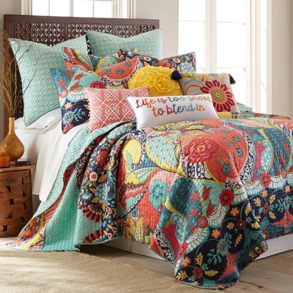Levtex Home Jules Quilt Set, King
