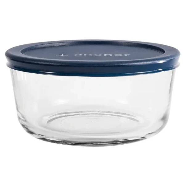 Anchor Baking Dish, Glass, 4 Cup, with Lid