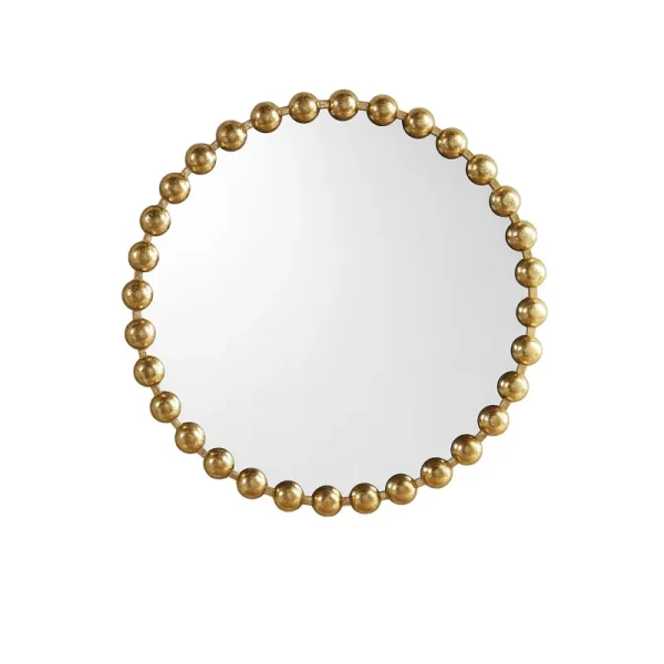 Madison Park Signature Marlowe Round Wall Mirror - Gold - 27 in