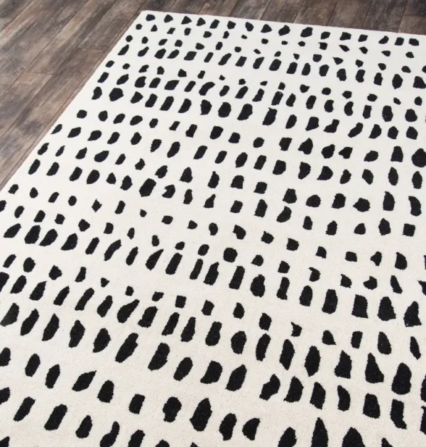 Novogratz DELMADEL11IVY80A0 Hand Tufted Delmar Rectangle Rug Ivory - 8 x 10 ft.