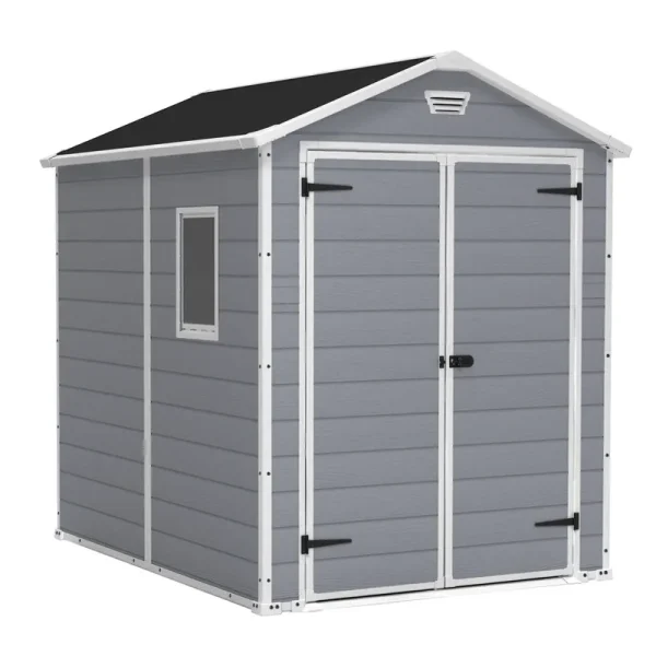 Keter Manor 6 ft. W x 8 ft. D Resin Storage Shed